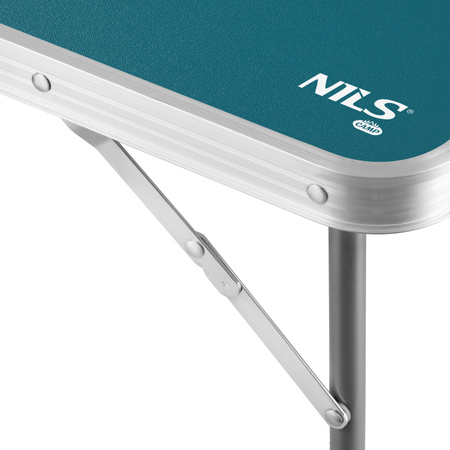 Stół kempingowy turystyczny składany Nils Camp NC3401 niebieski 80x60x70 cm