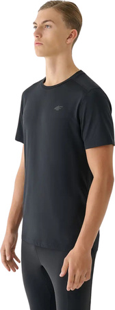 Koszulka męska 4F FNK M1343 czarna 4FWSS25TFTSM1343 20S