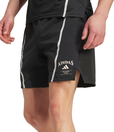 Spodenki męskie adidas Designed for Training Legacy Heritage czarne KA5283