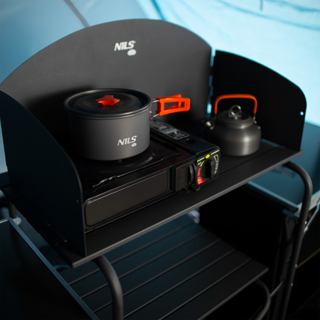 Zestaw naczyń kempingowych turystycznych Nils camp nc1782