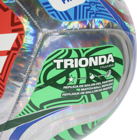 Piłka nożna adidas World Cup 26 Trionda Training Foil JD8046
