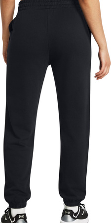 Spodnie damskie Under Armour Rival Terry Jogger czarne 1382735 002