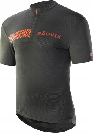 Męska koszulka rowerowa Radvik Charlie GTS zielona rozmiar M