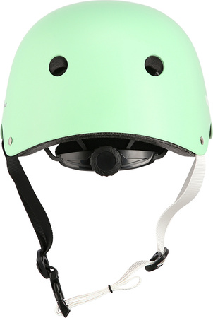 Kask rowerowy na rolki deskorolkę hulajnogę Nils Extreme MTW001 miętowy rozmiar L 58-61 cm