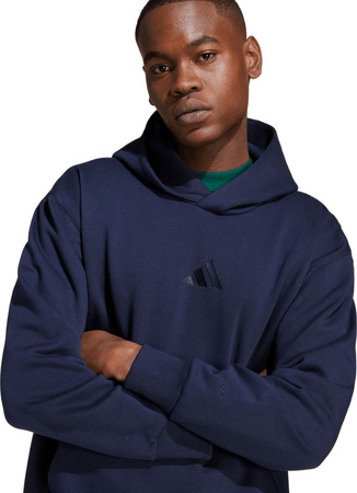 Bluza męska adidas ALL SZN Fleece granatowa IY4122