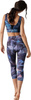 Legginsy funkcyjne damskie 4F multikolor 3 allover H4Z21 SPDF017 93A