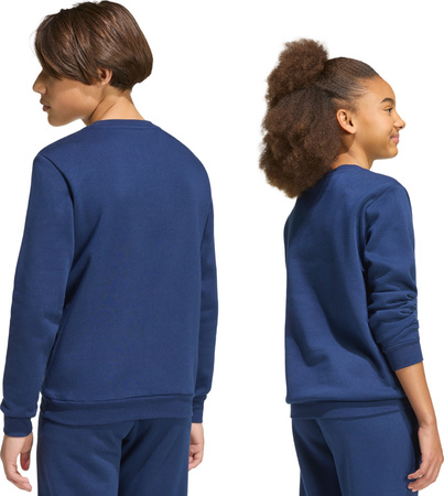 Bluza dla dzieci adidas Entrada 26 Sweat Top granatowa JZ6552