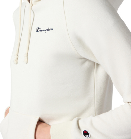 Bluza damska Champion Hooded Sweatshirt kremowa 118403 WW056