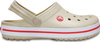 Chodaki sandały klapki Crocs Crocband piaskowy 11016 1AS