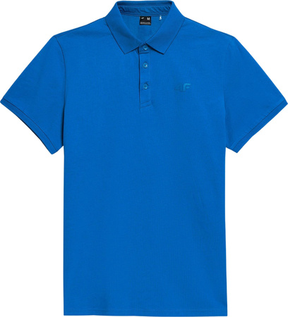 Koszulka polo męska 4F niebieska H4L22 TSM355 33S