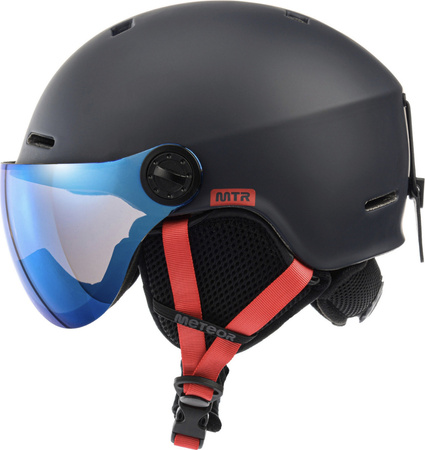 Kask narciarski Meteor Falven S 53-55 cm granatowy 24974