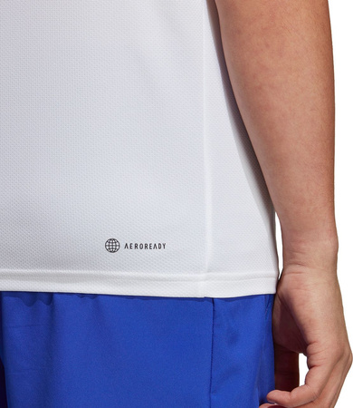 Koszulka męska adidas Train Essentials Training Tee biała IC7430