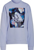 Bluza damska adidas U4U Soft Knit Swe fioletowa GS3879