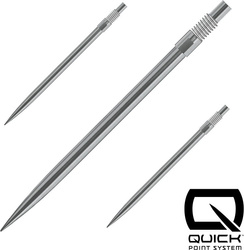 Końcówki do rzutek Harrows QUICK POINT Silver steel