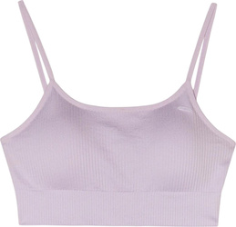 Stanik sportowy 4F F121 fioletowy 4FWSS24USBAF121 52S