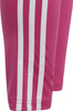 Legginsy dla dzieci adidas Essentials Aerorady 3-Stripes High-Waisted Tights różowe HR5790