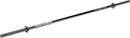 Gryf sztanga treningowy prosty z gwintem i zaciskiem HMS GPR 165cm