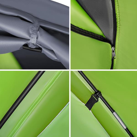 Namiot kempingowy discovery Nils camp nc6006 zielono-szary