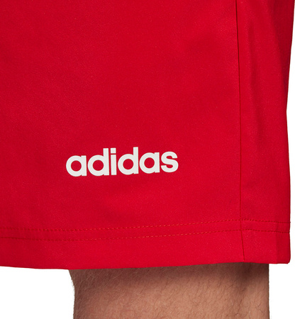 Spodenki treningowe krótkie męskie adidas D2M Cool Sho WV czerwone FM0189