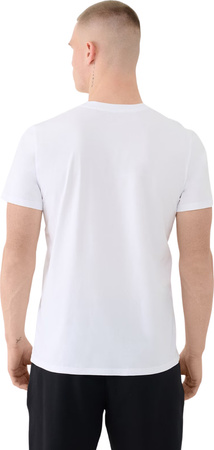 Koszulka męska 4F M2256 biała 4FWMM00TTSHM2256 10S