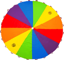 Profesjonalna chusta animacyjna z uchwytami spadochron 5m Akson