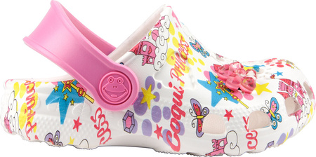 Dziecięce chodaki sandały klapki Coqui Little Frog rozmiar 31-32