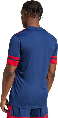 Koszulka męska adidas Squadra 25 granatowo-czerwona JG5833