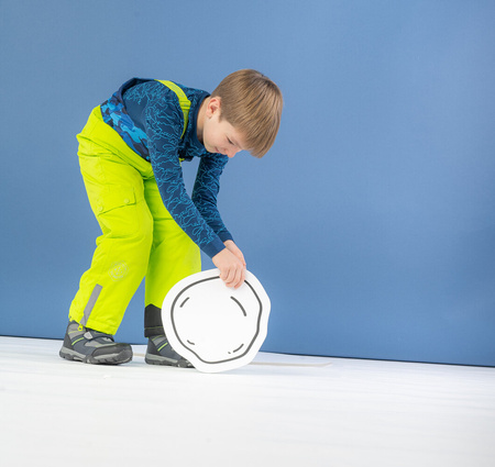 Dziecięce spodnie narciarskie softshellowe Bejo Halvar Kdb membrana 3000mm rozmiar 116