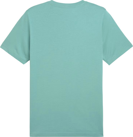 Koszulka męska Puma Ess 2 Color No.1 Logo miętowa 684708 59