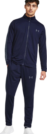 Dres męski Under Armour Rival Knit Track Suit granatowy 1357139 410
