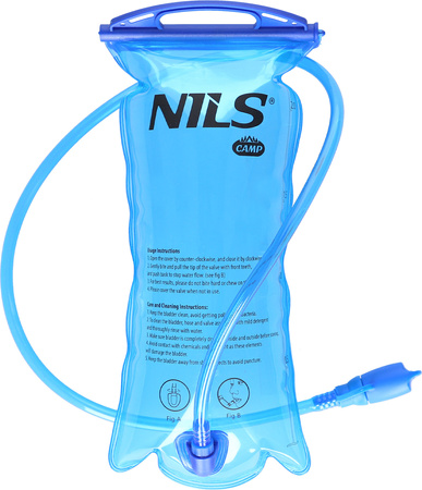 Bukłak na wodę wkład hydryjący zbiornik Nils camp NC1781 niebieski 2L