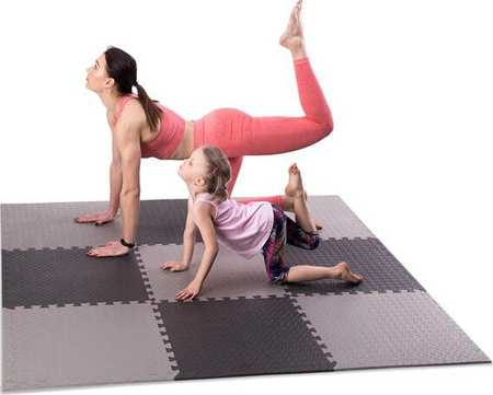 Mata puzzle 9 elementów 12mm HMS PREMIUM MP12 szara