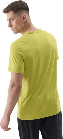 Koszulka męska 4F M598 soczysta zieleń 4FWSS24TFTSM598 45S