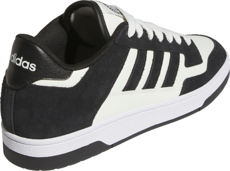 Buty męskie adidas Rapid Court Low biało-czarne JP5255