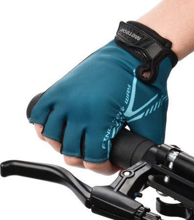 Rękawiczki rowerowe Meteor MX11 niebieskie 17610-17611-17612-17613