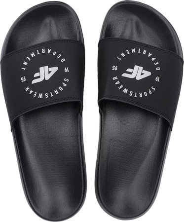 Klapki damskie 4F F044A czarne 4FMM00FFLIF044A 20S