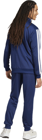 Dres męski adidas Sportswear Basic 3-Stripes French Terry granatowy KB7656