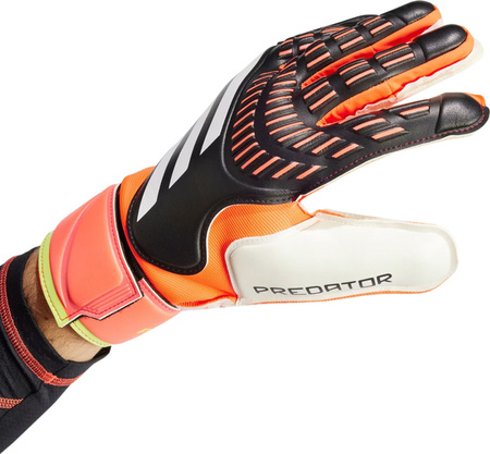 Rękawice bramkarskie adidas Predator MTC czarno-pomarańczowe IN1599