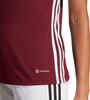 Koszulka damska adidas Tabela 23 Jersey bordowa IB4930