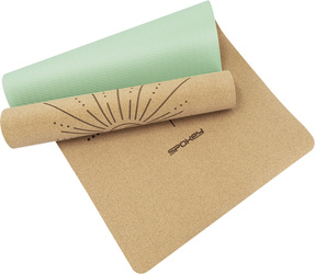 Mata do jogi korkowa Spokey Savasana 941536