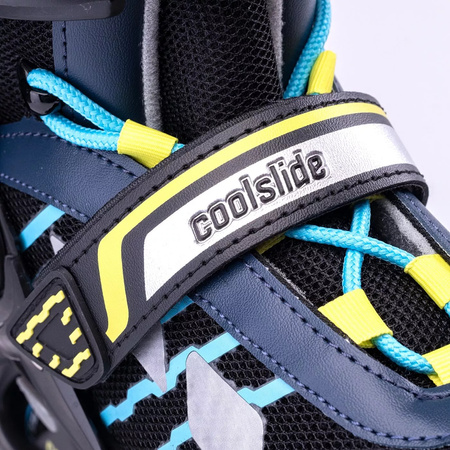 Dziecięce łyżworolki rolki Coolslide Meron Yb ABEC-7 kółka 76mm rozmiar 36-40