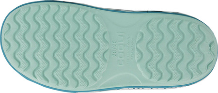 Sandały dla dzieci Coqui Yogi miętowo-turkusowe 8861-406-4419