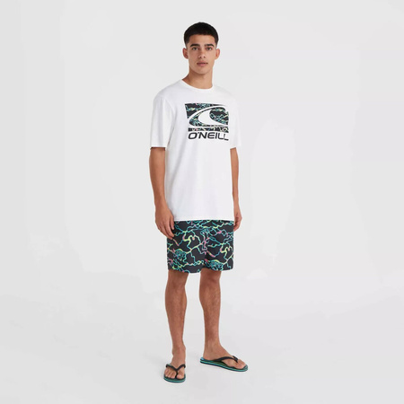 Męskie szorty O'neill JACK O'NEILL CALI CRAZY 16'' SWIM SHORTS black ocean view rozmiar M