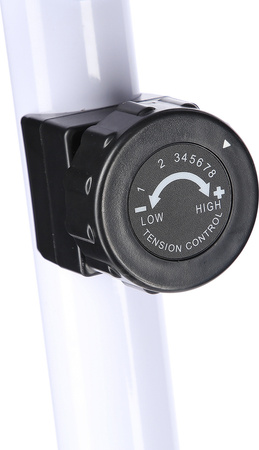 Rower treningowy stacjonarny magnetyczny One Fitness RM8740 biały