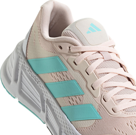 Buty damskie do biegania adidas Questar różowo-błękitne IF2243