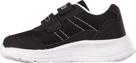 Buty sportowe szkolne miejskie dziecięce Kappa Jak M czarno-białe 280024M 1110