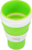 Kubek silikonowy składany turystyczny podróżny kempingowy Nils Camp NC4103 zielony 600 ml