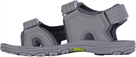 Sandały dla dzieci Kappa Early II K Footwear Kids szaro-limonkowe 260373K 1633