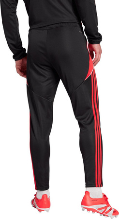 Spodnie męskie adidas Tiro 24 Slim Training czarno-czerwone JP2489
