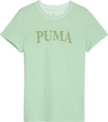 Koszulka dla dzieci Puma Squad Tee miętowa 679387 88